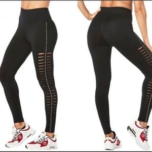 Zumba Lovers High Waisted Slashed Ankle Leggings